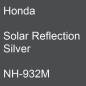 Preview: Honda, Solar Reflection Silver, NH-932M.